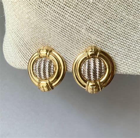 givenchy logo earrings|vintage givenchy earrings.